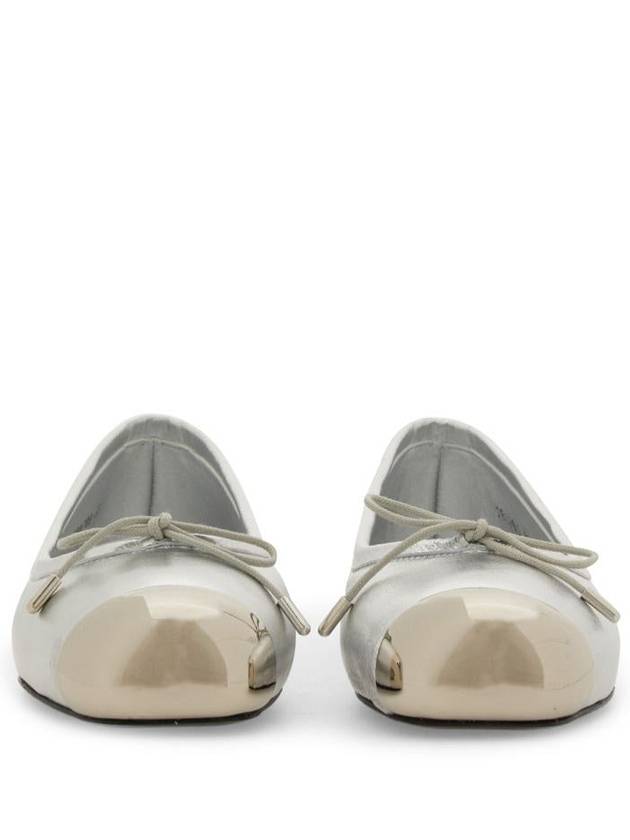 Ballerina Flat Shoes White - ALEXANDER MCQUEEN - BALAAN 6