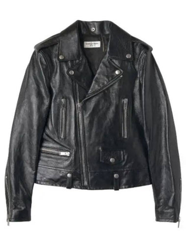 classic motorcycle jacket black - SAINT LAURENT - BALAAN 1