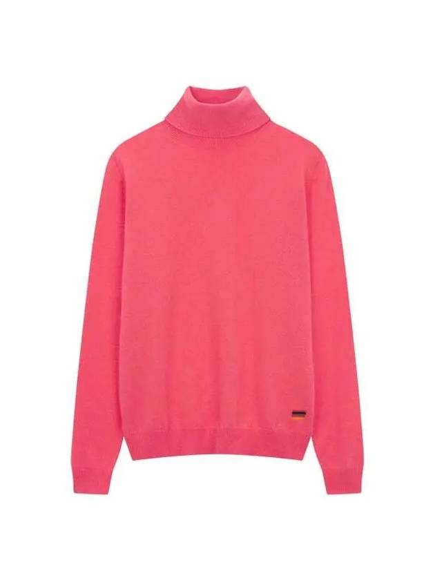 Women s Cashmere Roll Neck Knit Dark Pink 270153 - PAUL SMITH - BALAAN 1