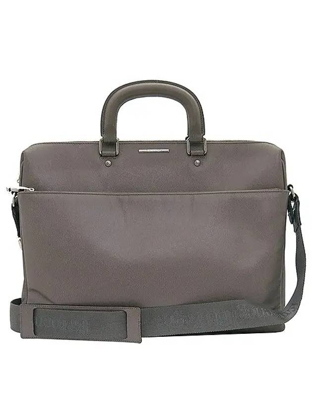 Zegna light gray 2 WAY bag - ERMENEGILDO ZEGNA - BALAAN 1