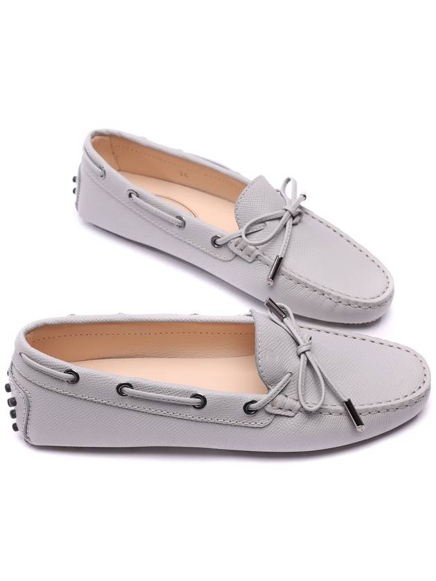 Women's Gommino Laceto Driving Shoes Grey - TOD'S - BALAAN.