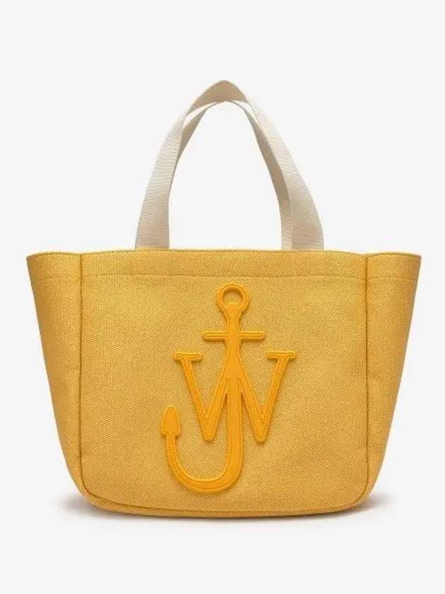 Logo Patch Top Handle Tote Bag Yellow - JW ANDERSON - BALAAN 2