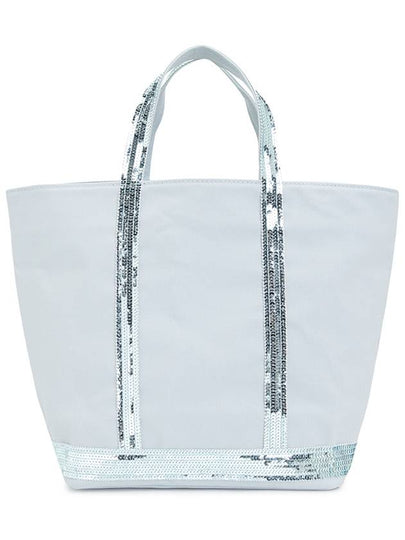 Canvas M Cabas Tote Bag Caraibes - VANESSA BRUNO - BALAAN 2