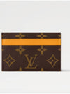 Card Wallet Double Holder Monogram Macassa Saffron Yellow M12844 - LOUIS VUITTON - BALAAN 1