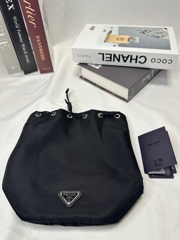 Tessuto Nylon Pouch Black - PRADA - BALAAN 8