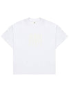 Big Logo Short Sleeve TShirt White - AMI - BALAAN 1