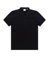 Monogram Motif Short Sleeve Polo Shirt Black - BURBERRY - BALAAN 1