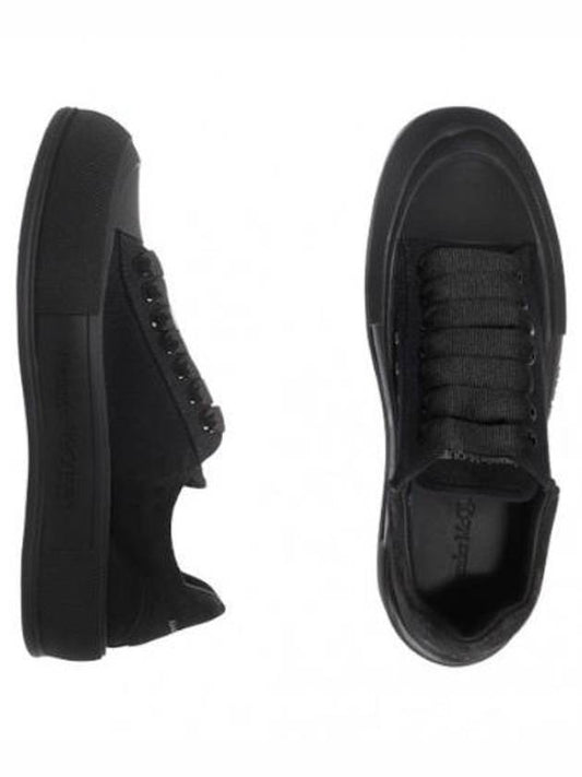 Deck lace-up plimsoll sneakers - ALEXANDER MCQUEEN - BALAAN 1