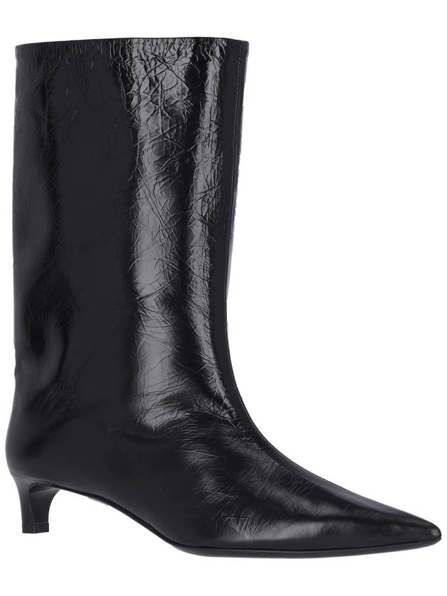 24 ss Ankle Boots in PATIENT Leather J15WU0015P6521001 B0271001683 - JIL SANDER - BALAAN 3