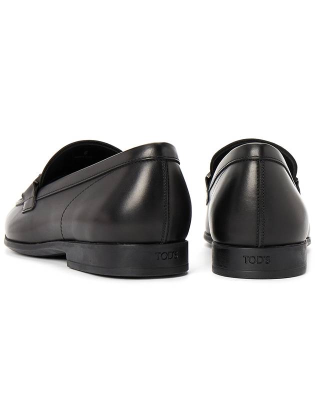 Timeless Leather Loafers Black - TOD'S - BALAAN.