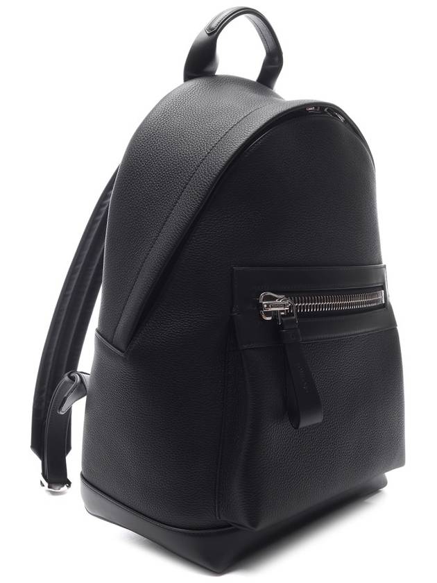 Grained Leather Buckley Backpack Black - TOM FORD - BALAAN 4