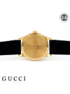 Women's G Timeless Quartz Leather Watch Black - GUCCI - BALAAN 6