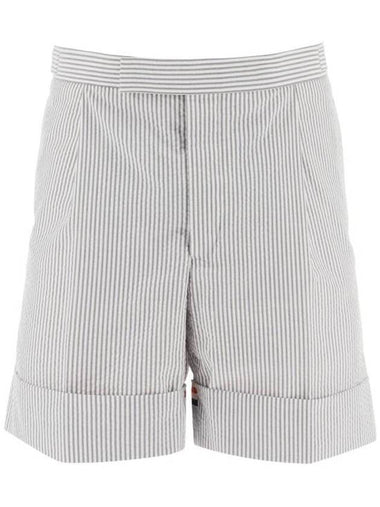 Short Pants MTC176E 00572 035 Med Gray - THOM BROWNE - BALAAN 1