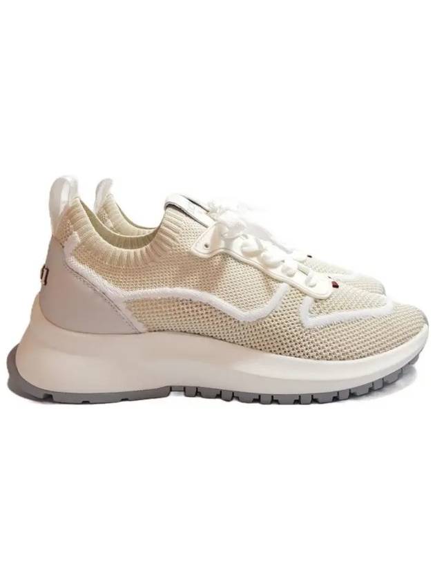 DAVYN W I058 Knit Sneakers Beige - BALLY - BALAAN 1