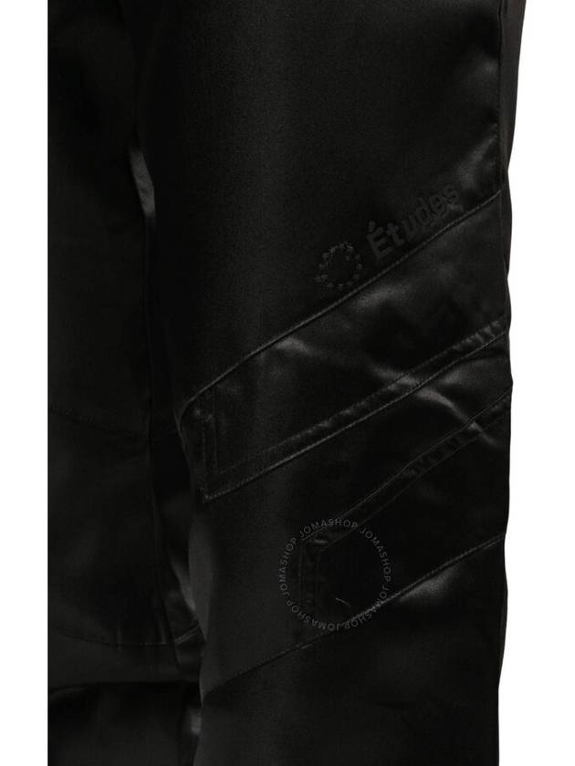 Etudes Black Tour Satin-Finish Trousers, Brand Size 48 (US Size 38) - ETUDES - BALAAN 3