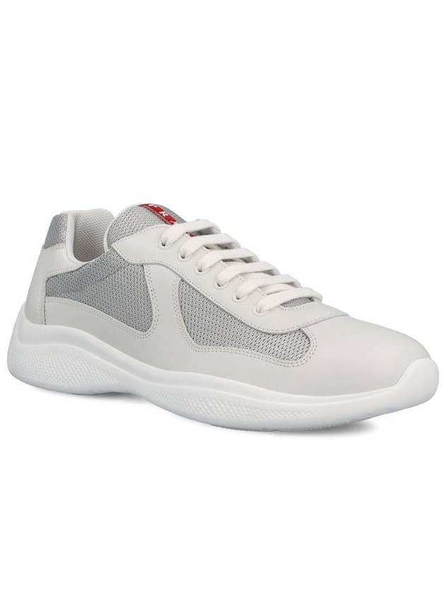 Men's America's Cup Low Top Sneakers White - PRADA - BALAAN 3