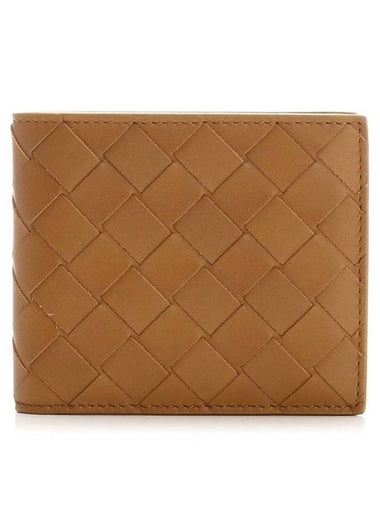 Intrecciato Bifold Half Wallet Acorn - BOTTEGA VENETA - BALAAN 1