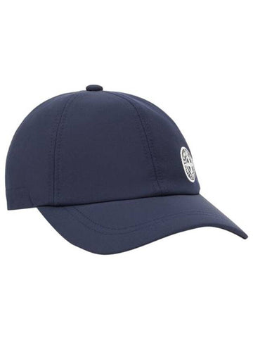 Embroidery Logo Ball Cap Navy - STONE ISLAND - BALAAN 1