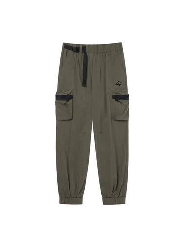 Nylon Cargo Track Pants Khaki - HARDGEAR APPAREL - BALAAN 1