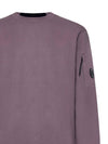 Diagonal Raised Fleece Lens Sweatshirt Purple - CP COMPANY - BALAAN 4