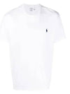 Men's Embroidery Logo Pony Classic Fit Short Sleeve T-Shirt White - POLO RALPH LAUREN - BALAAN 2