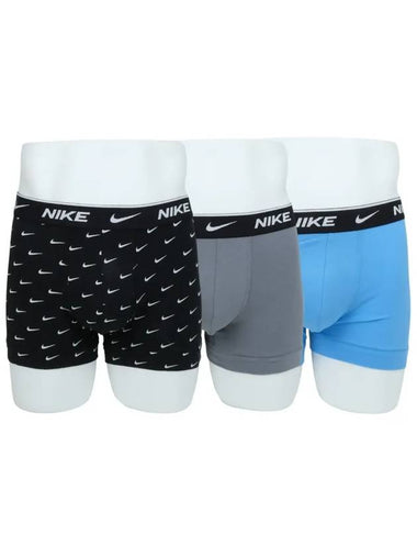 Boxer men s briefs underwear dry fit draws 3 piece set KE1008 9JI - NIKE - BALAAN 1