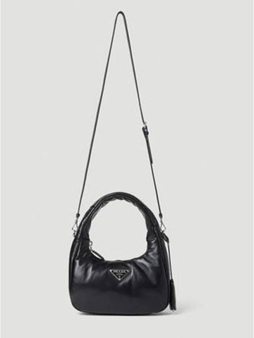 Soft padded nappa leather mini bag - PRADA - BALAAN 1