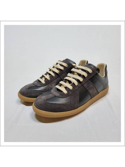 Replica Low Top Sneakers Black Brown - MAISON MARGIELA - BALAAN 2