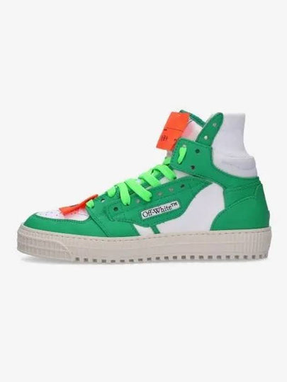 3.0 Off Court High Top Sneakers Green - OFF WHITE - BALAAN 2