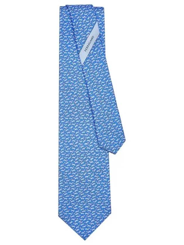 NB03 Ferragamo men's tie - SALVATORE FERRAGAMO - BALAAN 3