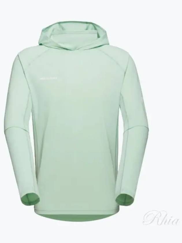 Men's Selun FL Sun Hoodie Mint - MAMMUT - BALAAN 2