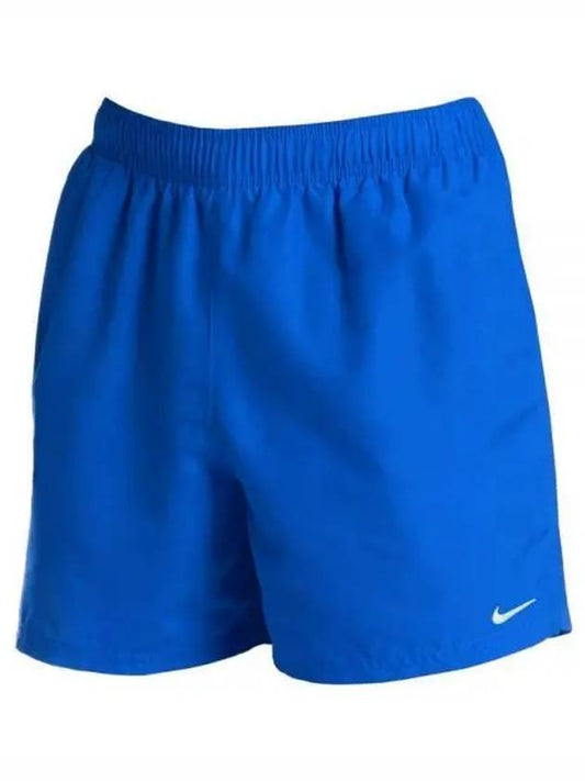 Men's Swim Essential 7 Volley Shorts Blue - NIKE - BALAAN 2