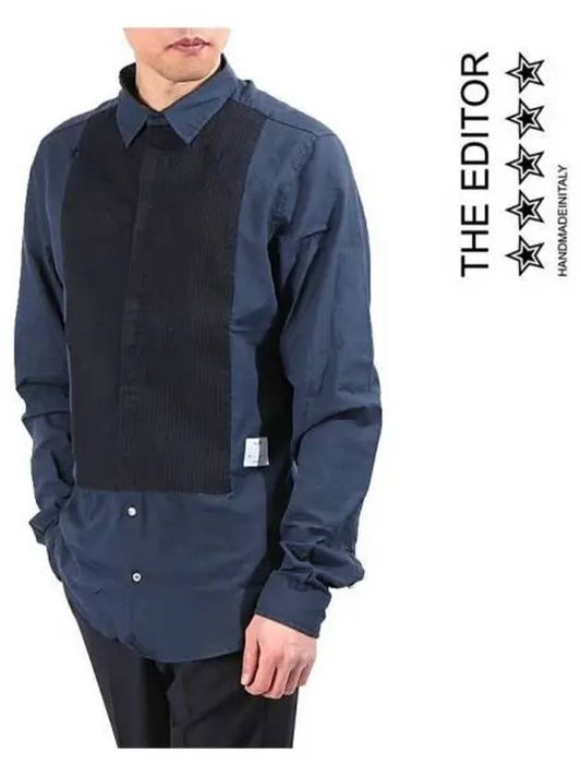 Men s long sleeve shirt 271266 - THE EDITOR - BALAAN 1