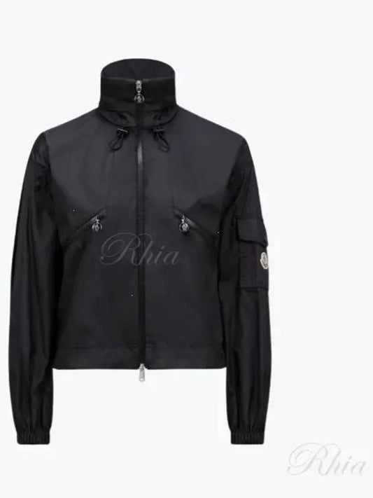 Hemar Zip Up Hoodie Black - MONCLER - BALAAN 2