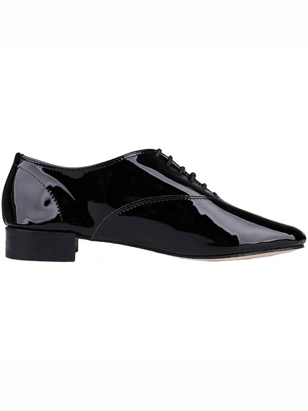Women's Gigi Glossy Oxford Shoes Black - REPETTO - 5