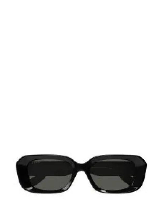 Eyewear Horn Frame Sunglasses Black - GUCCI - BALAAN 2