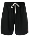 Embroidered Pony Logo Traveler Swim Pants Black - POLO RALPH LAUREN - BALAAN 1