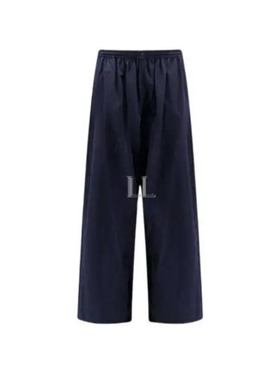 Cotton Straight Pants Blue - BALENCIAGA - BALAAN 2