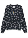 Raglan Sweatshirt Navy - VIVIENNE WESTWOOD - BALAAN 2