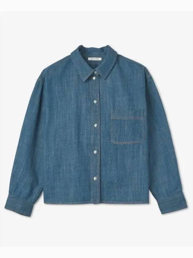 Gunnison Shirt Denim W23514IDENIM - MASSCOB - BALAAN 1