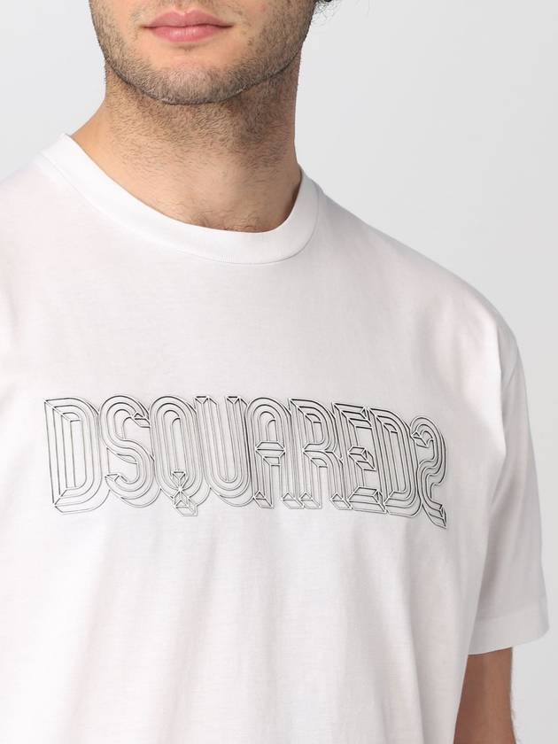 T-shirt Dsquared2 in cotone - DSQUARED2 - BALAAN 4