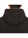 Garment Dyed Hoodie Black - STONE ISLAND - BALAAN 8