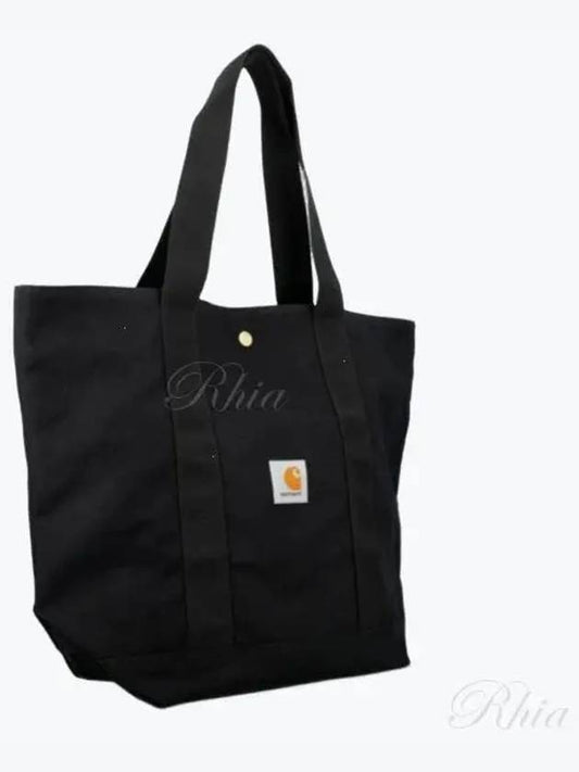 Canvas Tote Bag Black - CARHARTT WIP - BALAAN 2