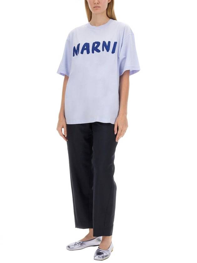 Marni White Cotton T-Shirt - MARNI - BALAAN 3