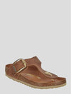 Gizeh Leather Flip Flops Brown - BIRKENSTOCK - BALAAN 3