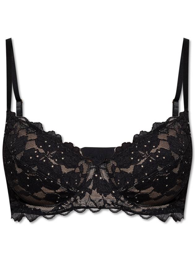 Hanro Lace Bra, Women's, Black - HANRO - BALAAN 1