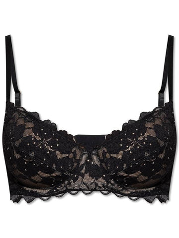 Hanro Lace Bra, Women's, Black - HANRO - BALAAN 1