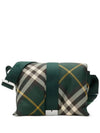 Pillow Checked Messenger Bag Green - BURBERRY - BALAAN 1