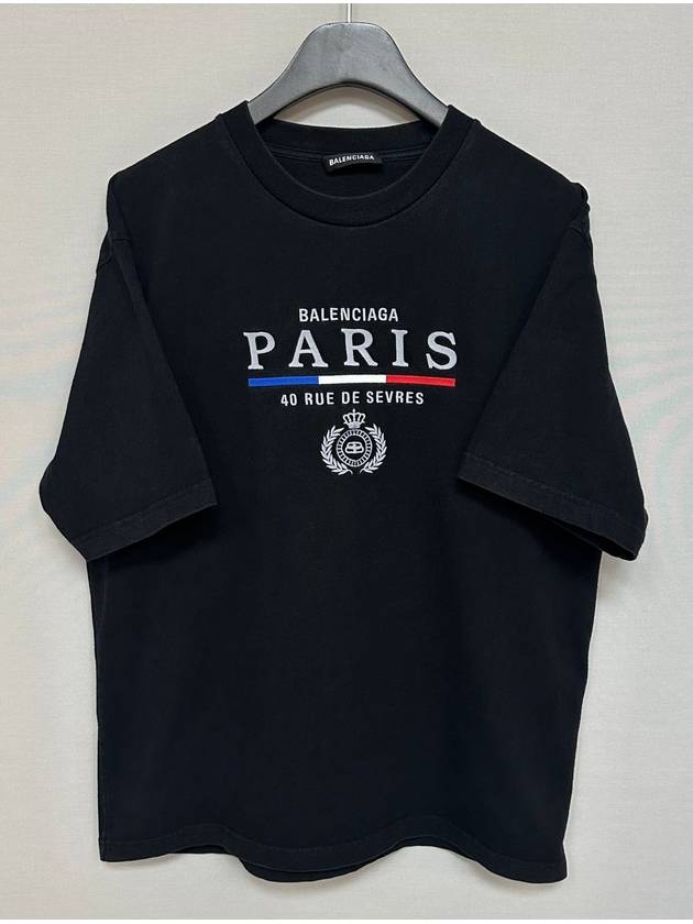 Paris flag short sleeve t shirt 105 - BALENCIAGA - BALAAN 1