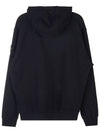 Wappen Patch Cotton Hoodie Black - STONE ISLAND - BALAAN 3